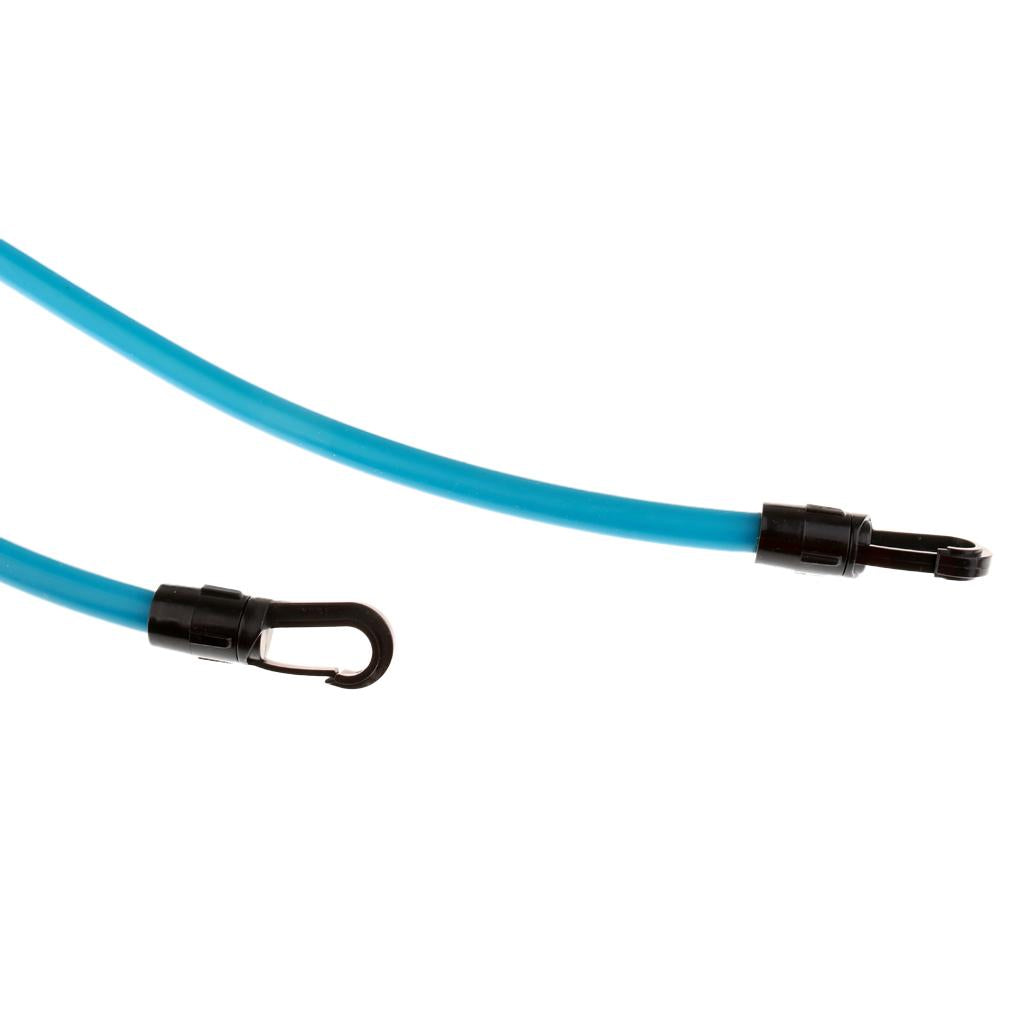 Swiming Training Kit Swim Resistance Belt with Drag Parachute Yellow + Blue