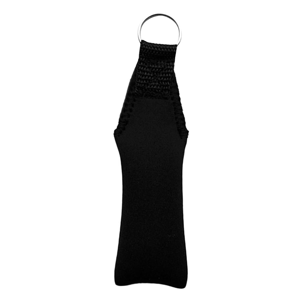 Rectangle Neoprene Floating Keyring for Boating Yachting Sailing Black