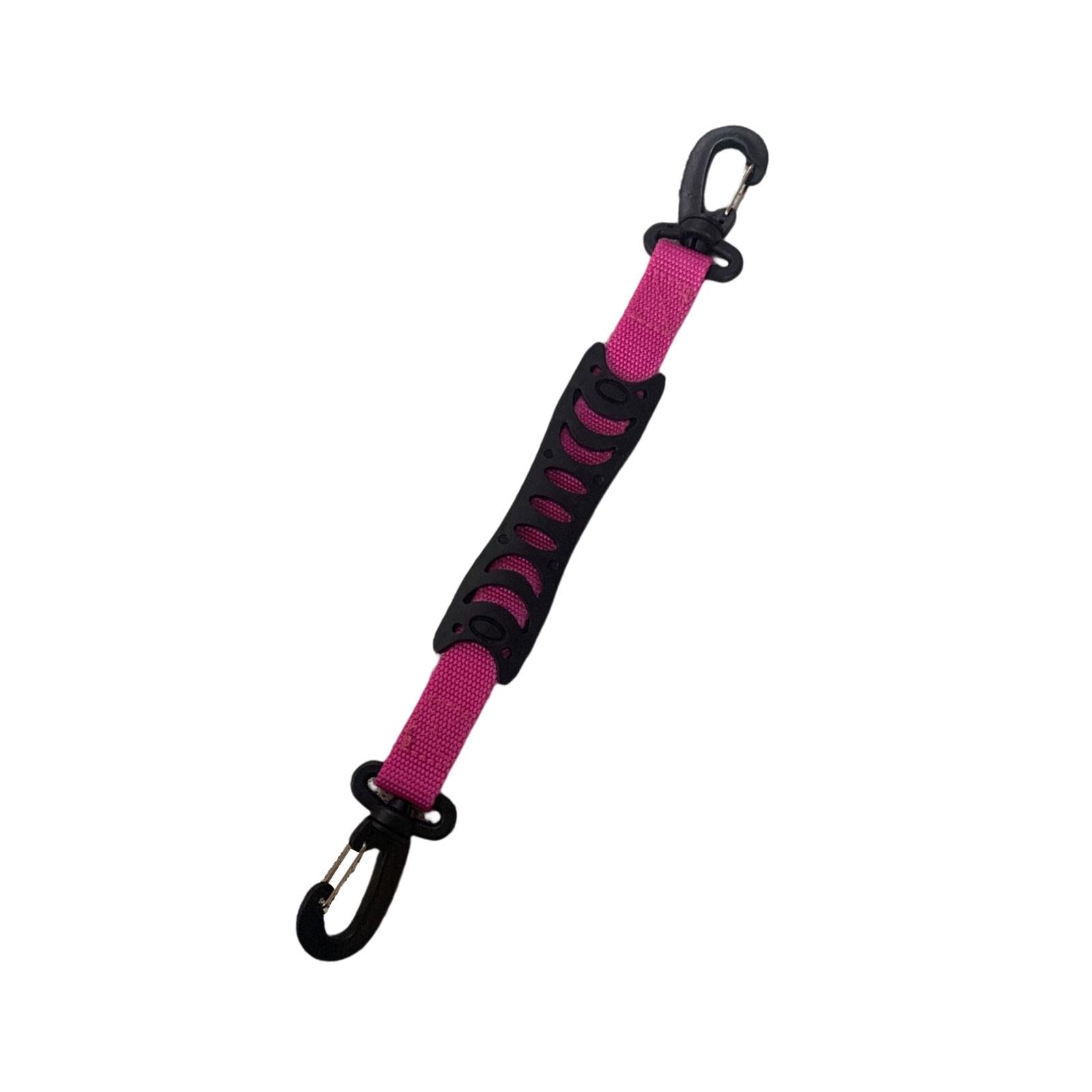 Roller Skates Hanging Handle Buckle Skating Shoes Carrier Strap Hook Pink
