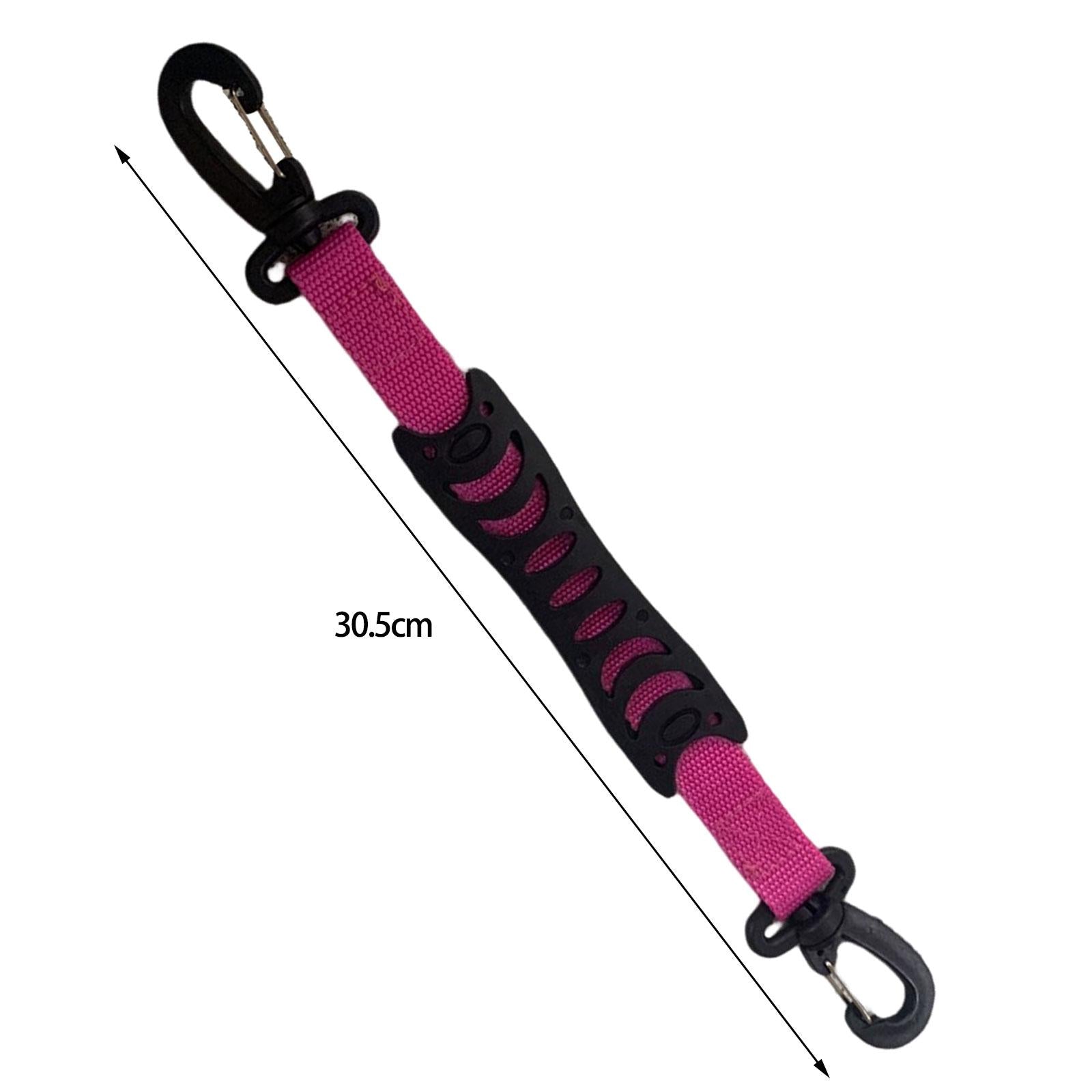 Roller Skates Hanging Handle Buckle Skating Shoes Carrier Strap Hook Pink