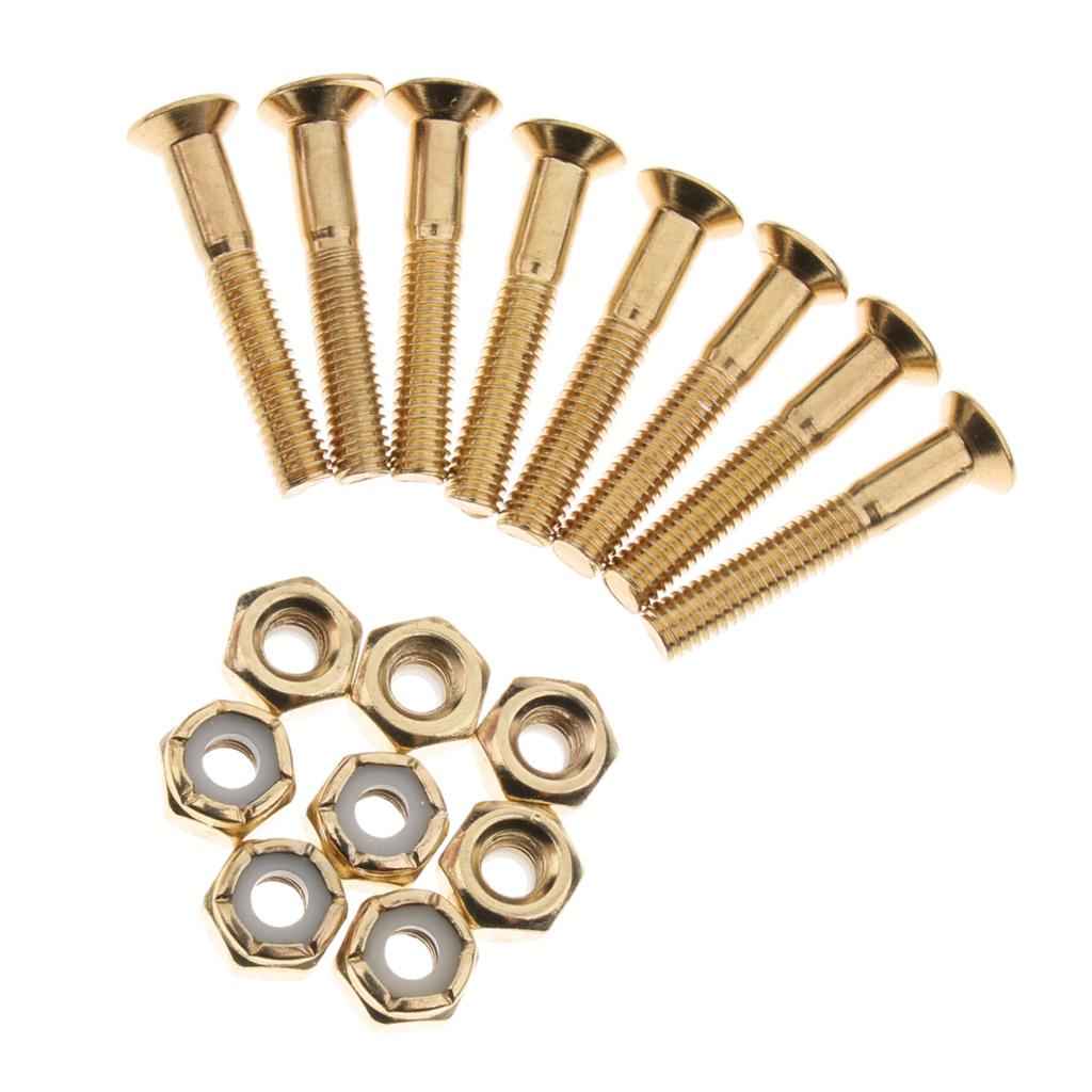8 sets 29mm Skateboard Hardware Mounting Bolts Screws Skateboard Accessories