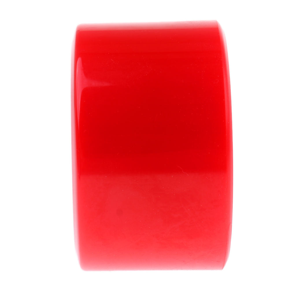 Solid Cruiser Longboard Skateboard High Elastic PU Wheel Shock Absorb Red