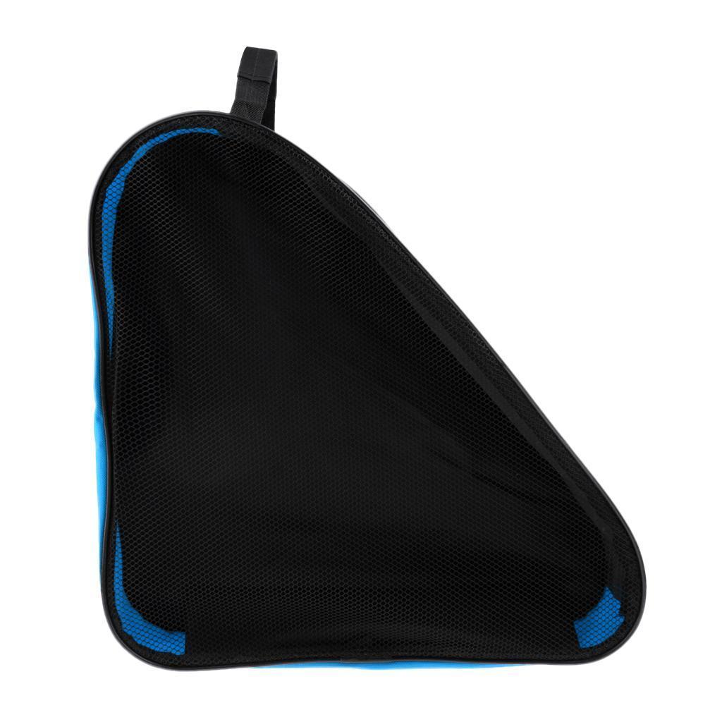 Inline Roller Skating Boots Bag Ice Skating Hockey Skate Shoulder /Hand Blue