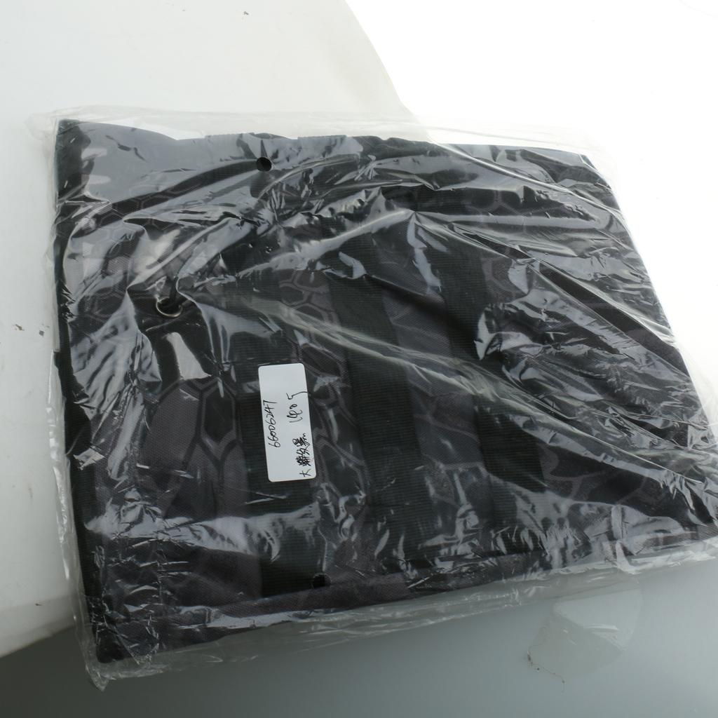 Outdoor Molle Tactical Utility Storage Bag Waist Belt Drop Pouch Black Camo