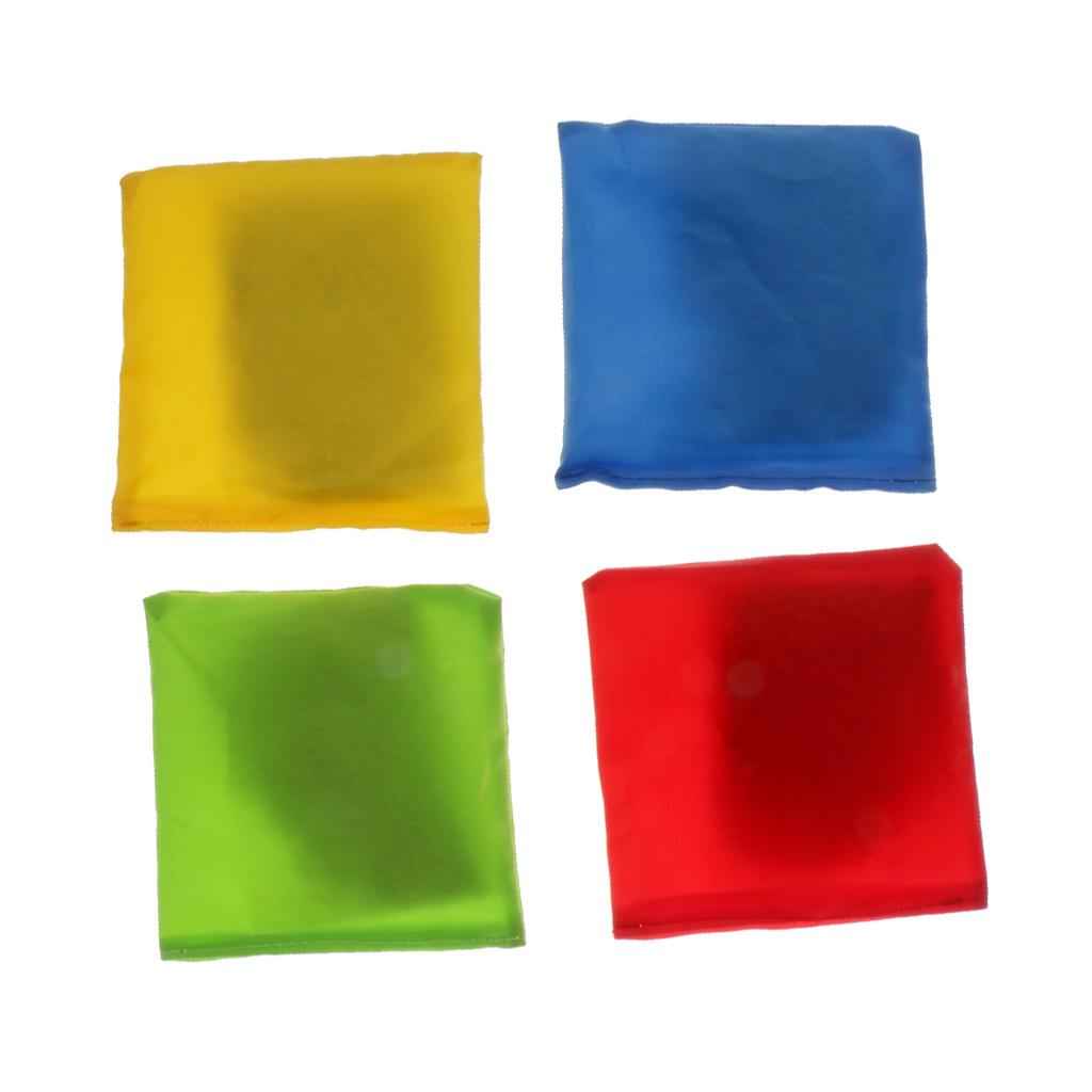 Double Layer Cornhole Bag - Bean Bag for Tossing Corn Hole Game blue