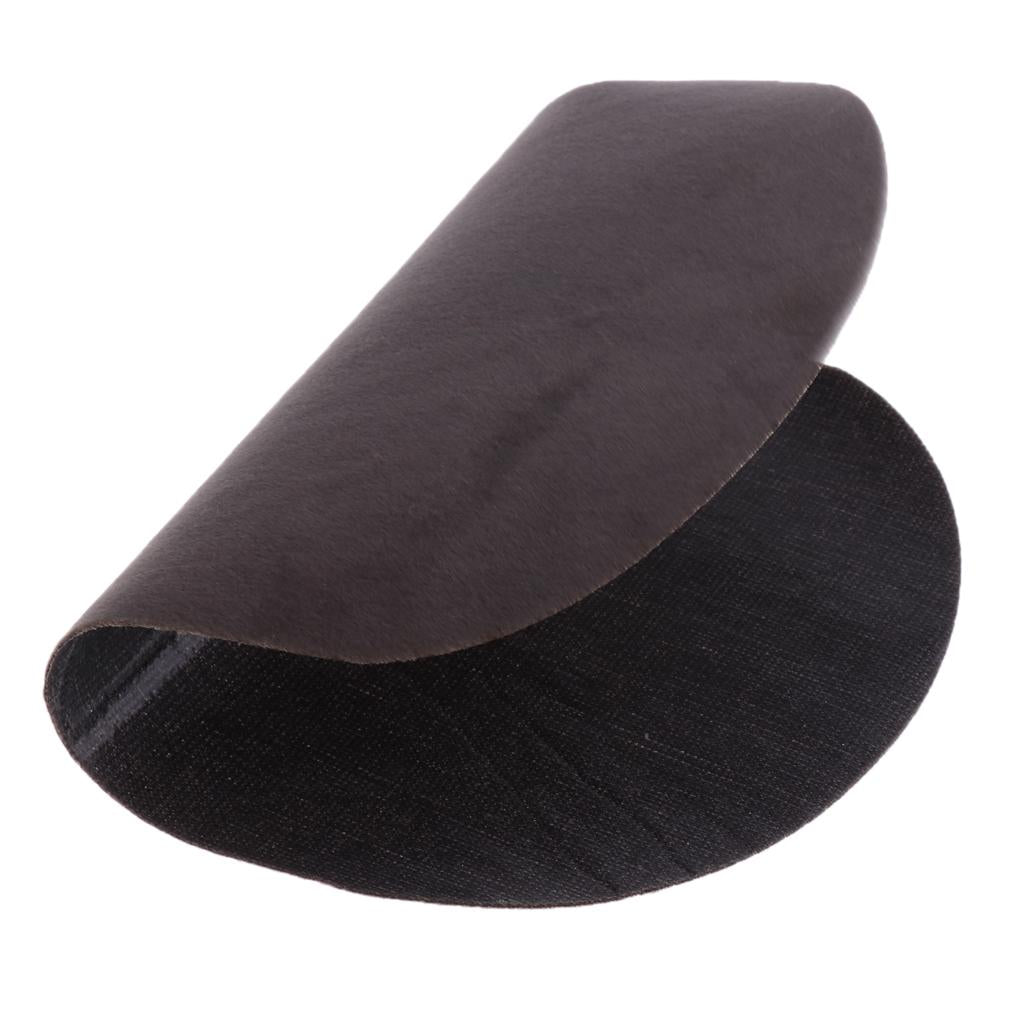 Clothing Iron-on Repair Patches Down Jackets Mend Elbow Oval Applique Gray