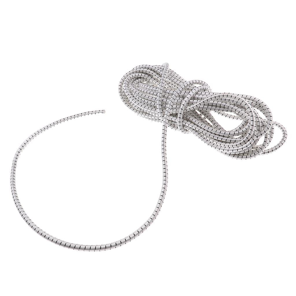 Flexible Shock Cord Elastic Bungee Rope Tie Down Stretch Rope 8mm 20m
