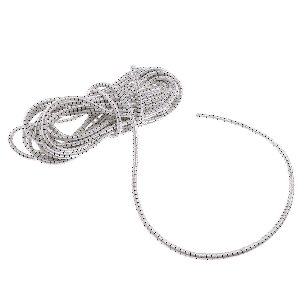 Flexible Shock Cord Elastic Bungee Rope Tie Down Stretch Rope 8mm 20m