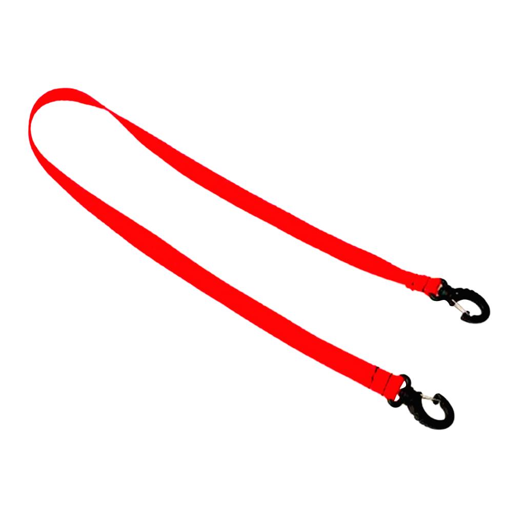 Snowboard Boot Carrier Straps Shoulder Leash for Ice Skates Ski Boot Red