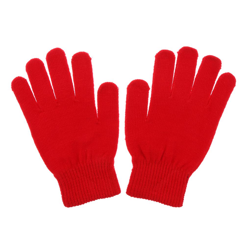 Outdoor Horse Riding Pimple Palm Gloves Hands Protection L Red