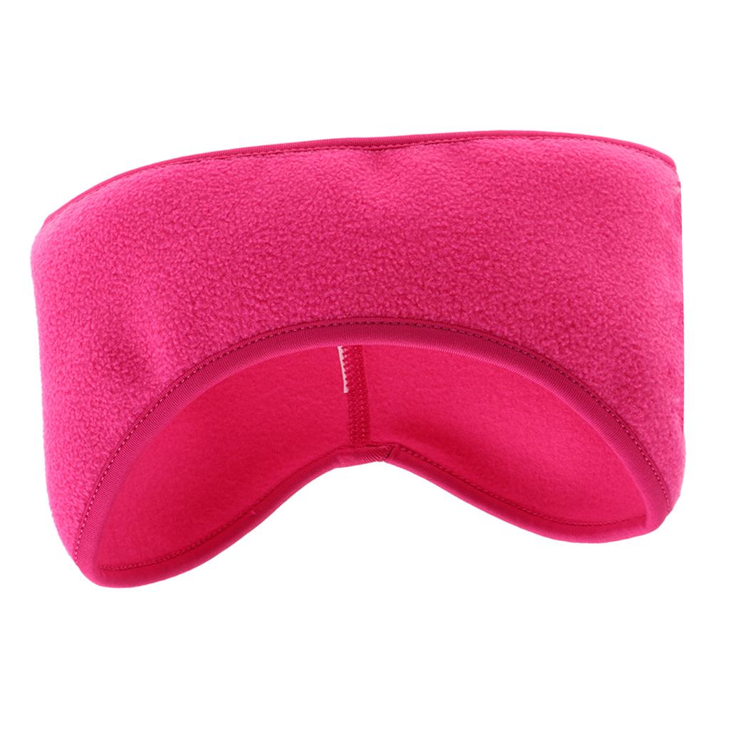 Warm Headband Ear Warmer Muffs Cover Headwear for Running Walking Pink