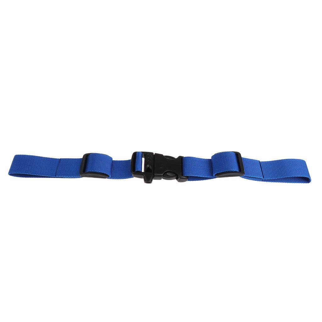 Nylon Webbing Strap Rucksack Backpack Quick Release Buckle Clip Dark Blue