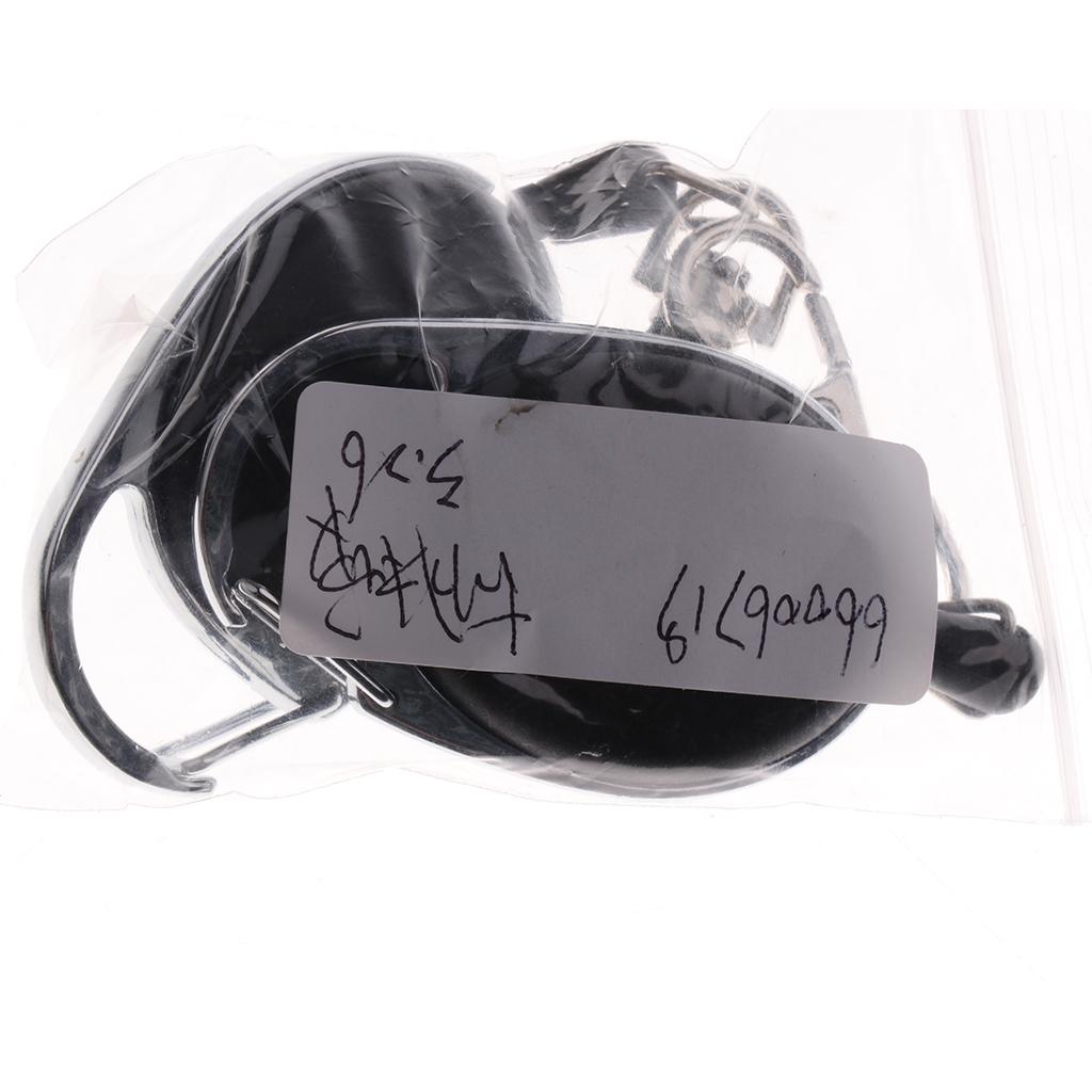 6x2 Pieces Retractable Keychain Key Ring Recoil Pull Reel Belt Clip