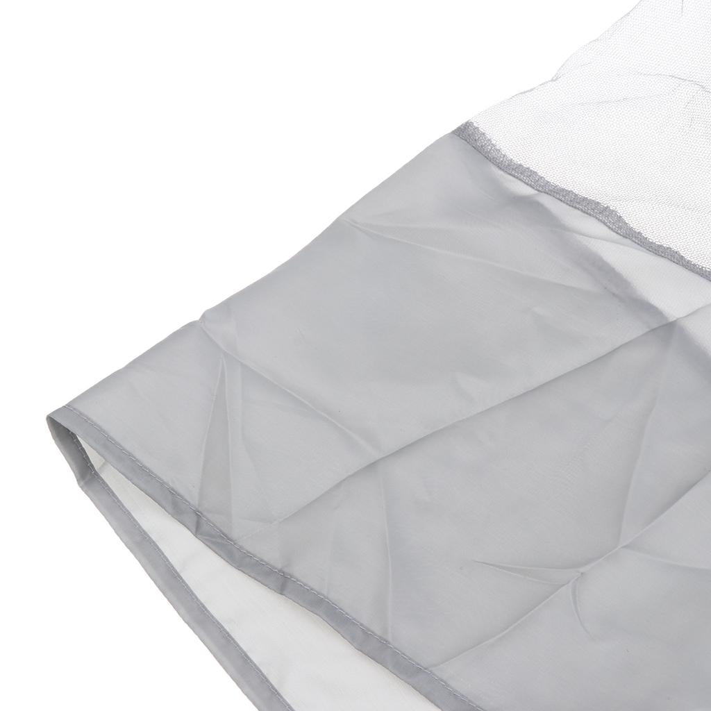 Portable Travel Camping Hammock Mosquito Net Tent Sleeping Canopy Gray