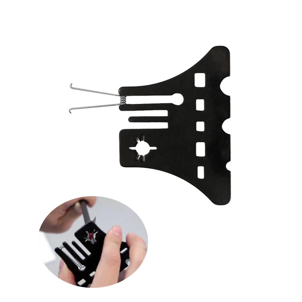 Multifunctional Archery Arrow Repair Cleaning Tool Bow Nock Adjusting Device