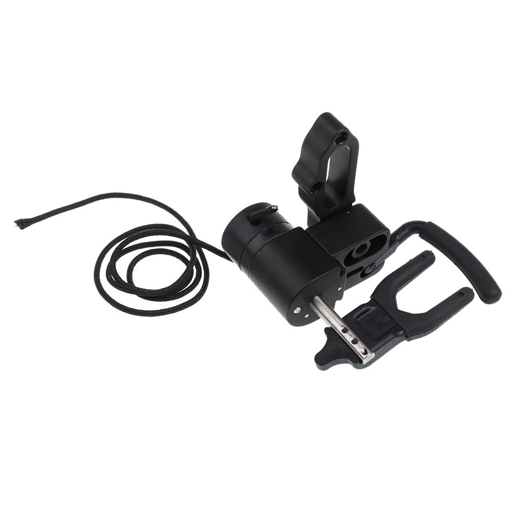 Aluminum Alloy Hunting Archery Compound Bow Fall Drop Away Arrow Rest Black