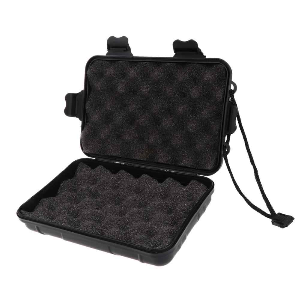Foam Padded Storage Box for Bow Hunting Archery Arrow Heads Tools Lamp L