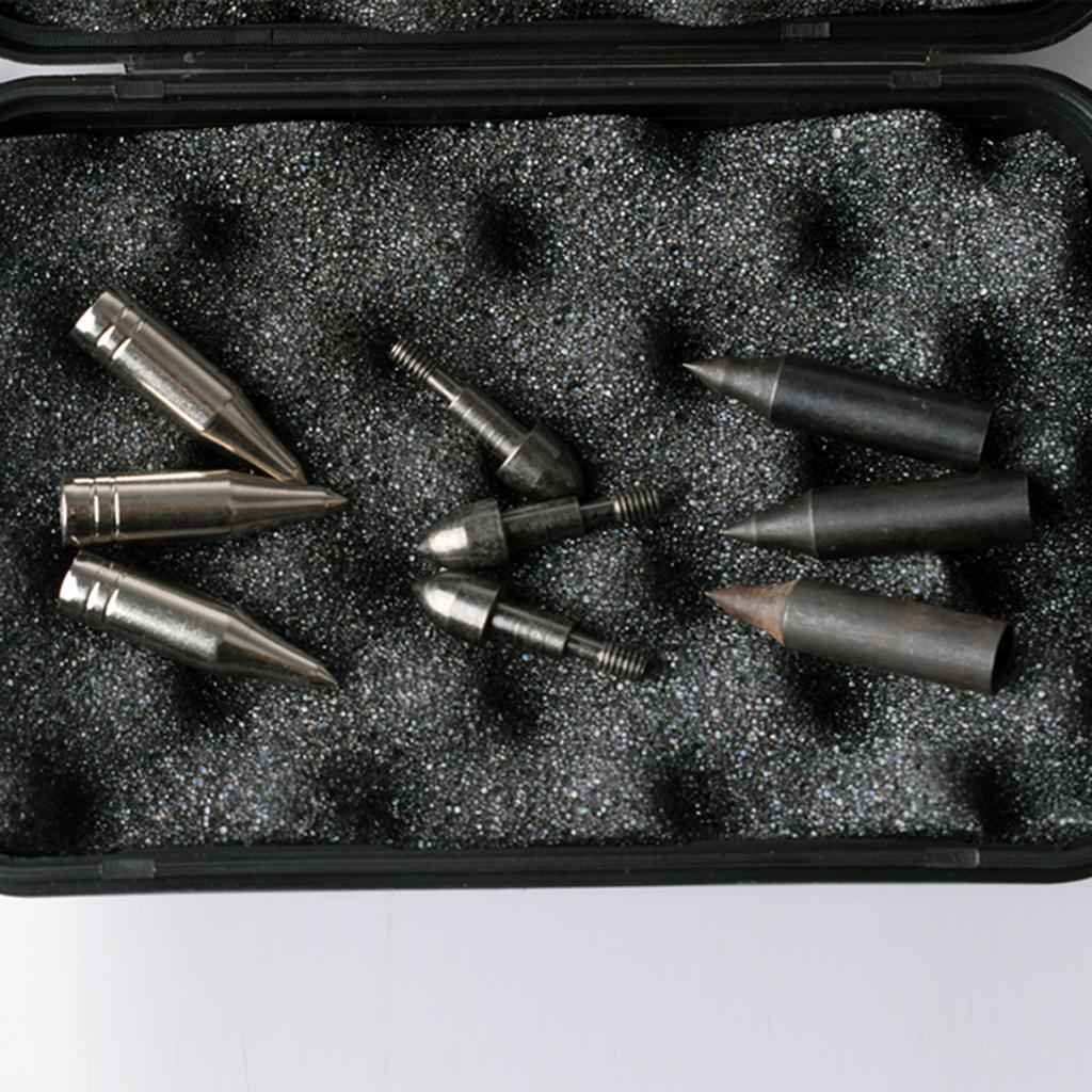 Foam Padded Storage Box for Bow Hunting Archery Arrow Heads Tools Lamp L