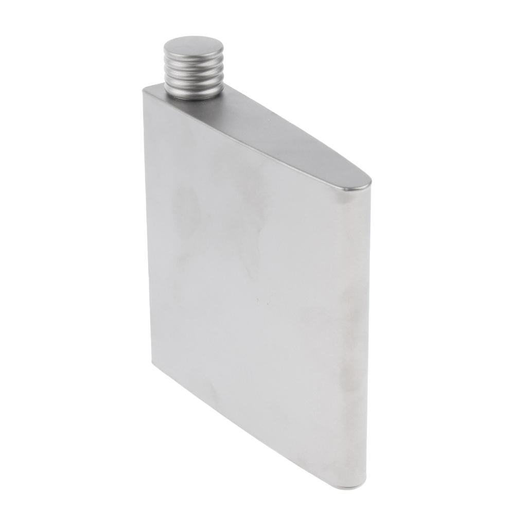 175ml Titanium Pocket Flask Hip Flask Alcohol Drink Flask