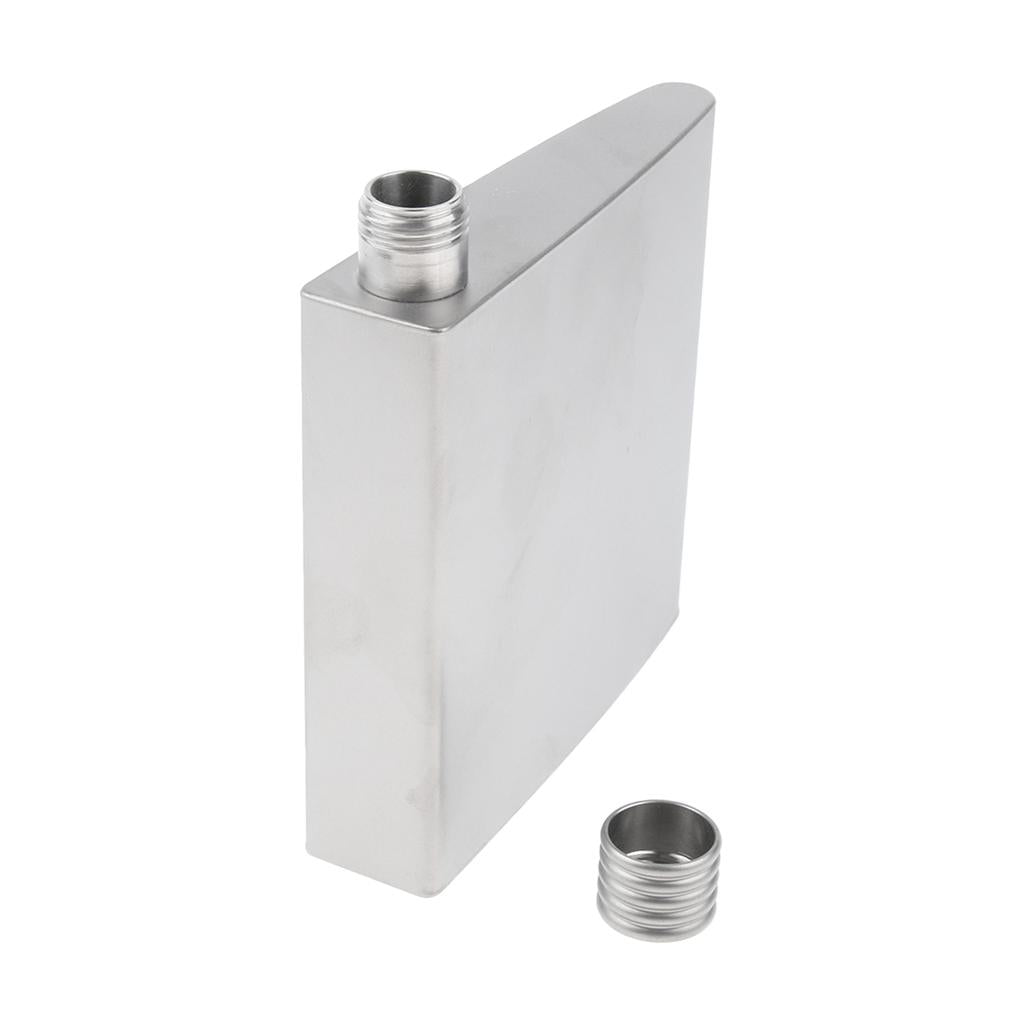 175ml Titanium Pocket Flask Hip Flask Alcohol Drink Flask