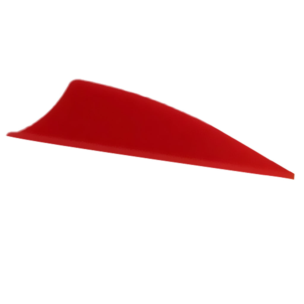 Archery Recurve Bow Hunting Arrow Fletching 1.75 in 12 Pieces Red