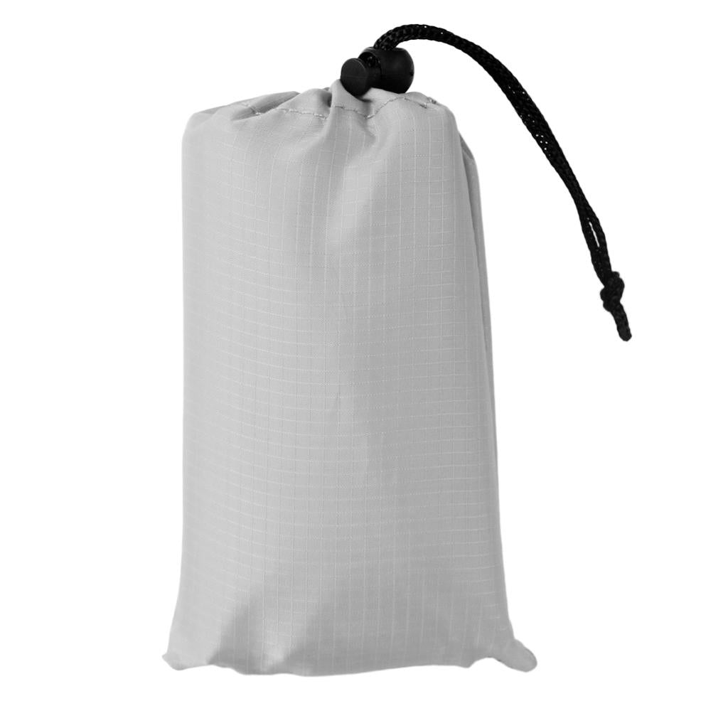 Waterproof Foldable Camping Blanket Outdoor Picnic BBQ Mat 140x150cm Gray