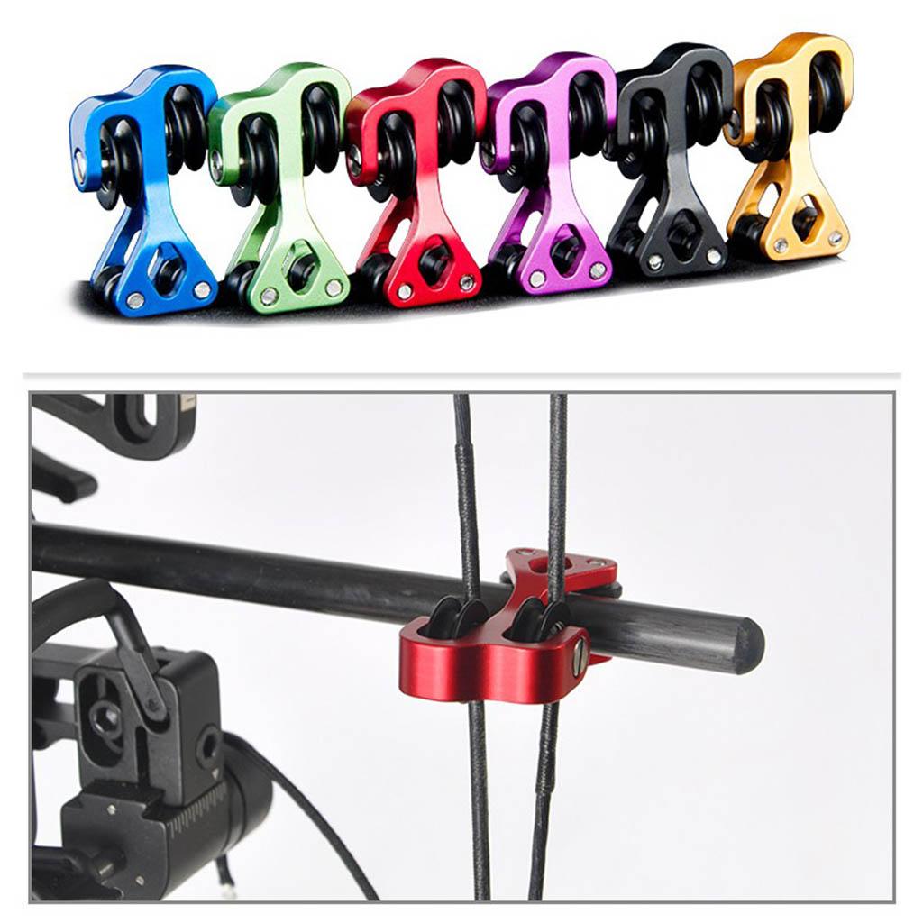 Pulley Compound Bow String Separator Cable Slide Splitter blue