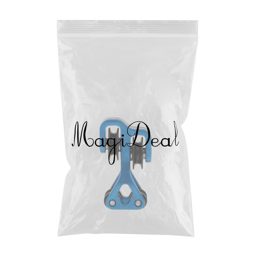 Pulley Compound Bow String Separator Cable Slide Splitter blue