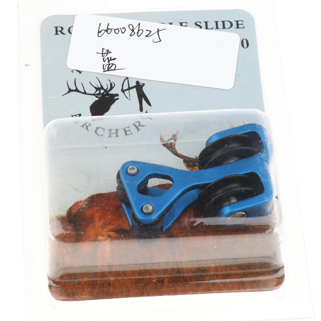 Pulley Compound Bow String Separator Cable Slide Splitter blue