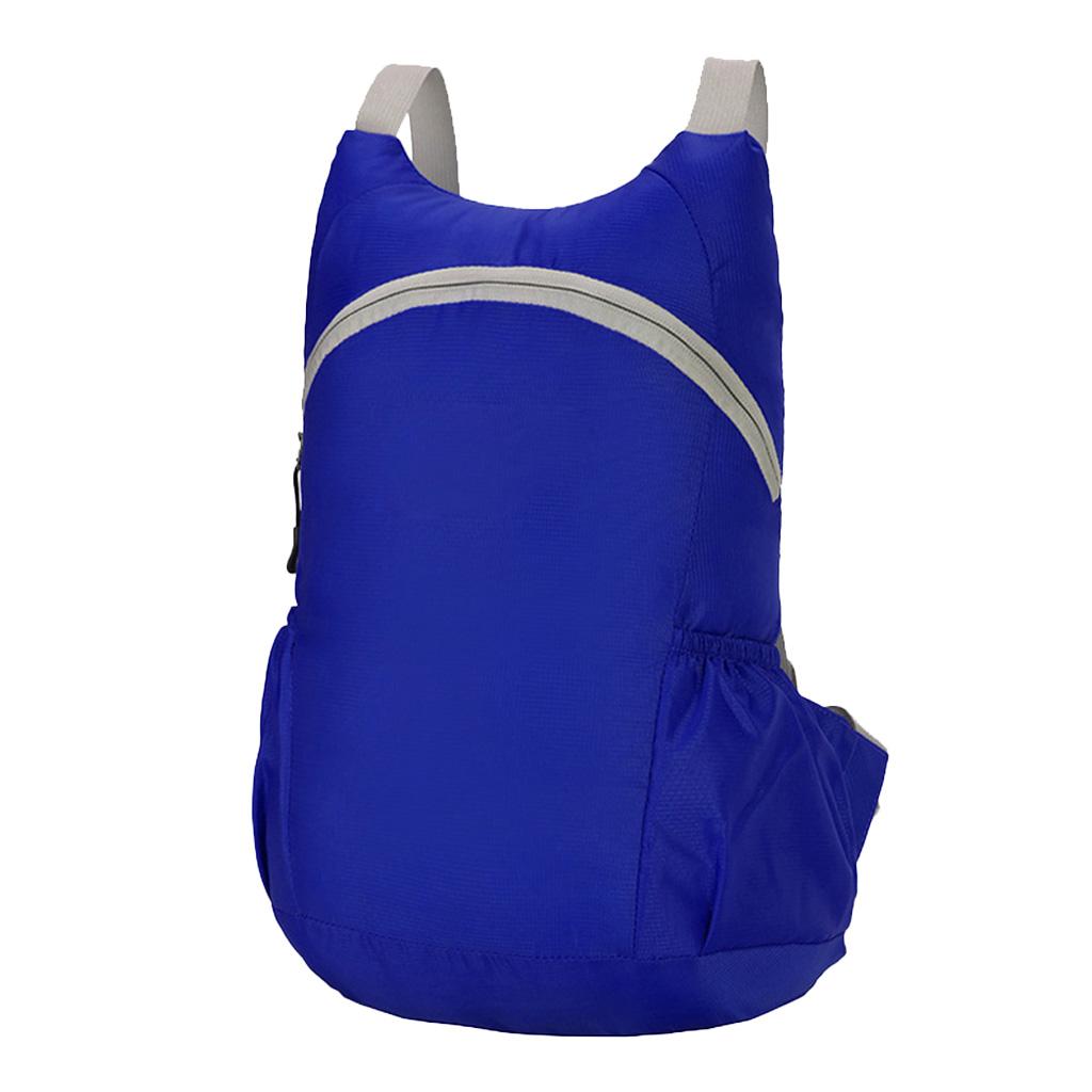 18L Lightweight Packable Backpack Waterproof Travel Hiking Daypack blue