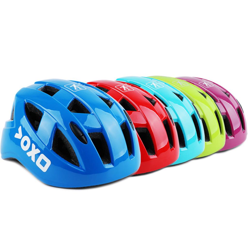 Child Kids Sports Cycling Inline Skates Bike Helmet 47cm to 53cm Royal Blue