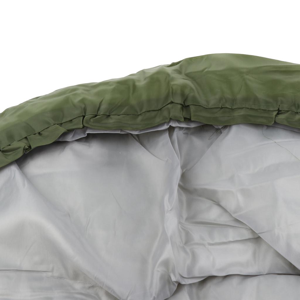 Lightweight Outdoor Camping Hiking Envelope Sleeping Bag 210 x 75cm green