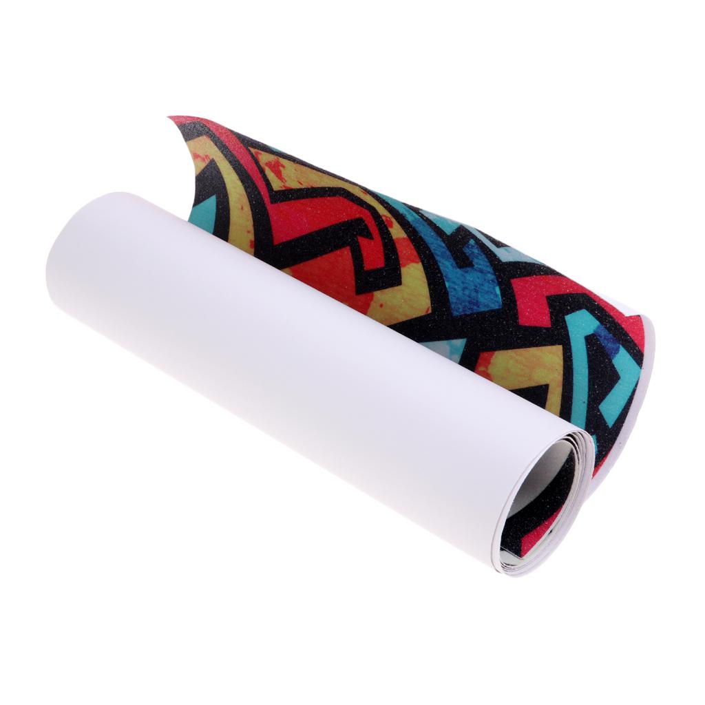 Longboard Skateboard Sandpaper Griptape Deck Protection Sticker Sand Paper H