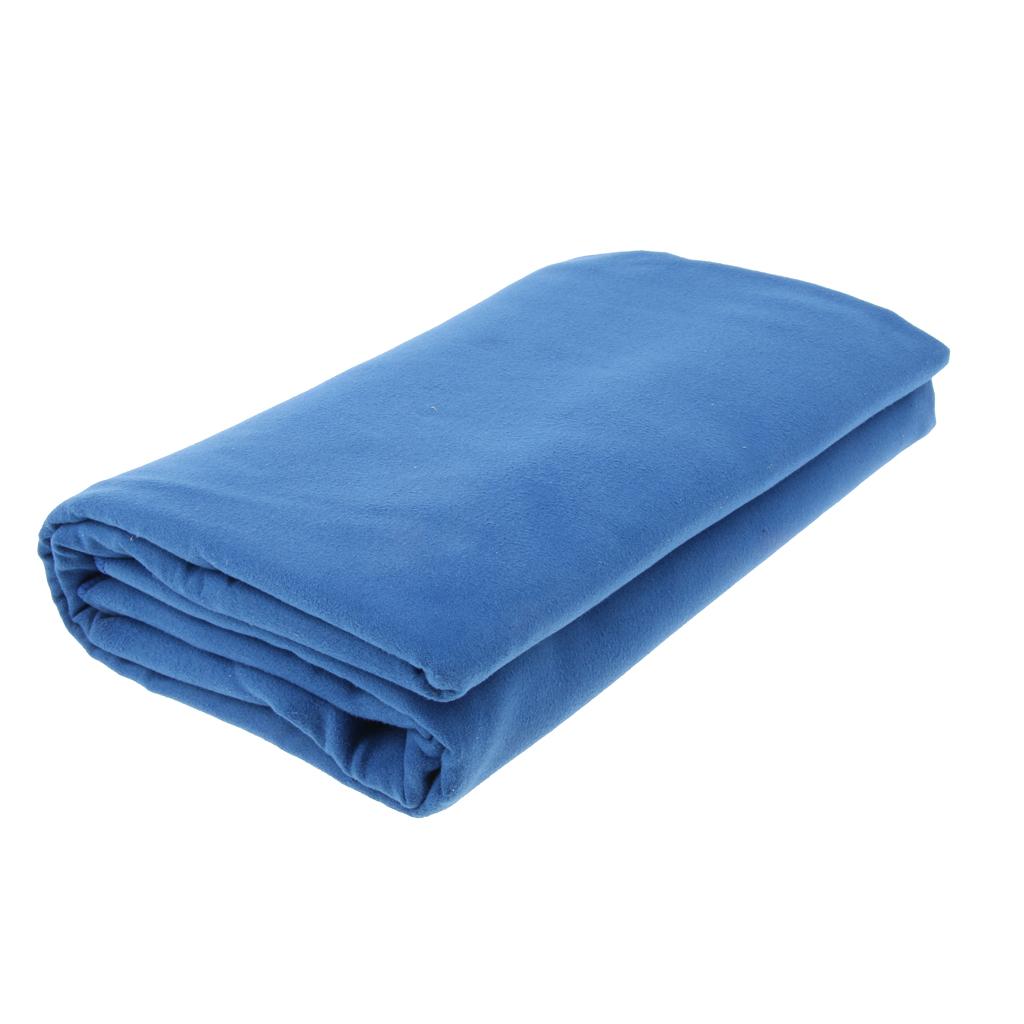 Microfiber Quick Towel Ultra Absorbent Towel Swimming Beach Blue XL