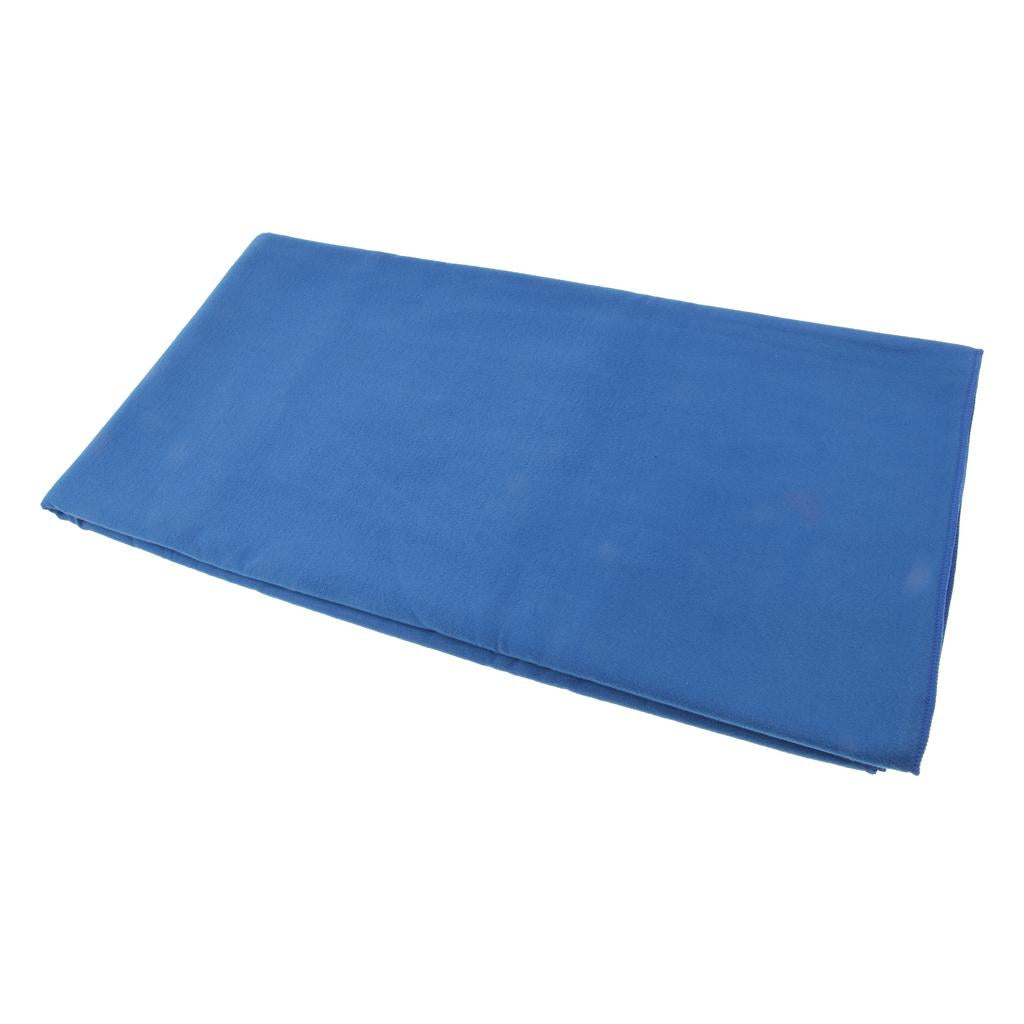 Microfiber Quick Towel Ultra Absorbent Towel Swimming Beach Blue XL