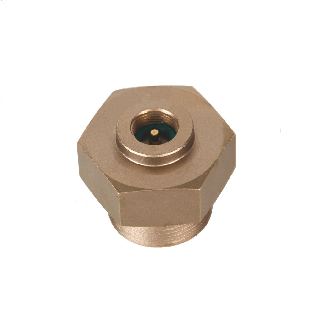 Camping Picnic Gas Refill Adapter Gas Tank Conversion Connector Brassy