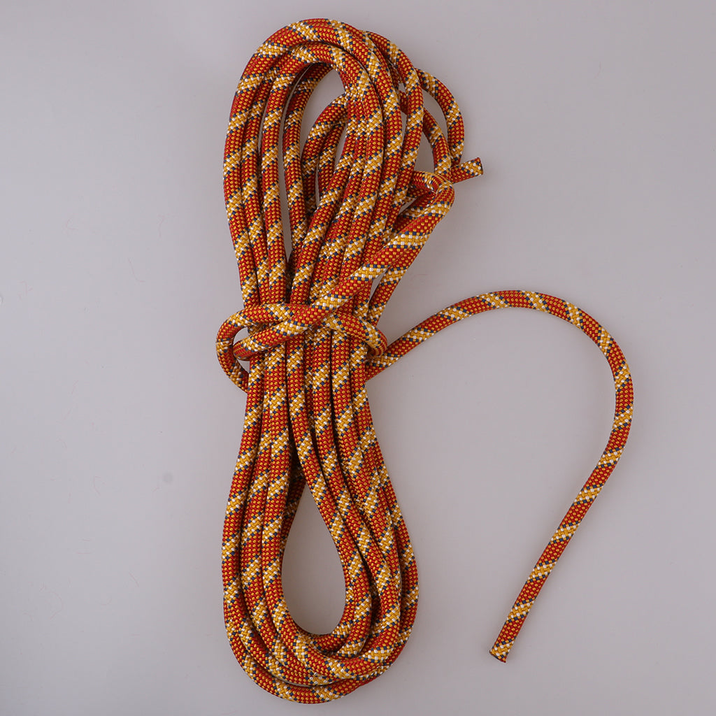 10m Outdoor Safety Rock Tree Climbing Rappelling Rescue Rope Auxiliary Cord