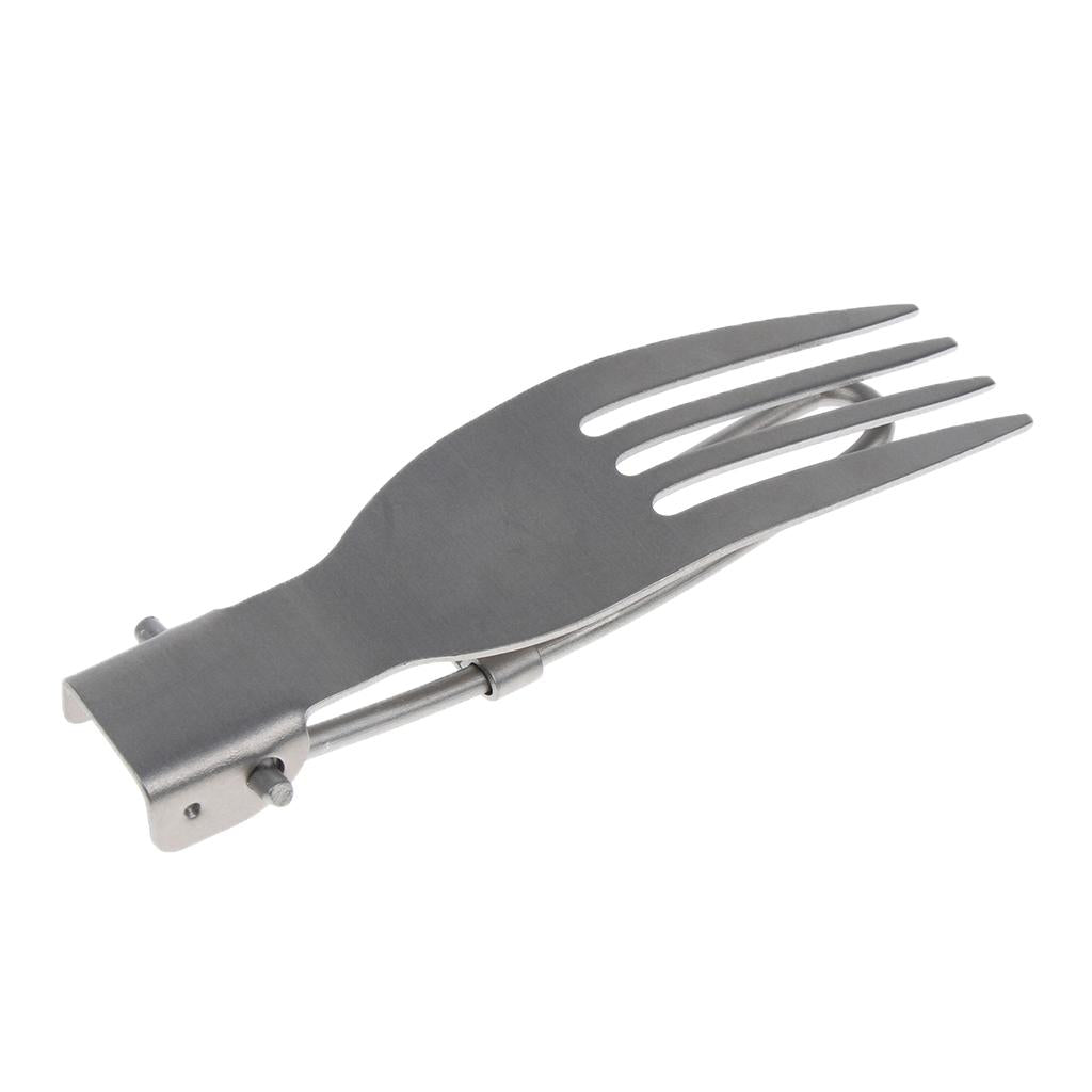 Folding Cutlery Tableware Titanium Fork Spork Outdoor Camping 144x24mm Fork