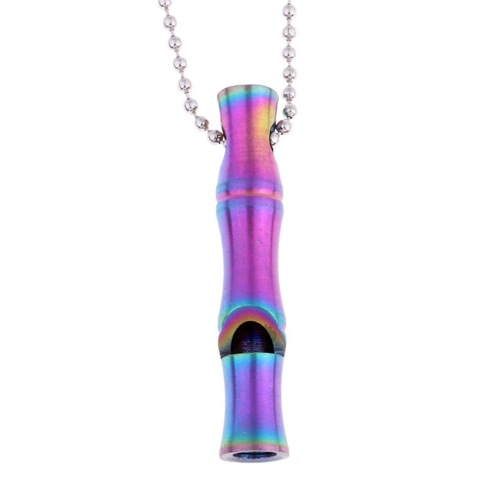 Emergency Safety Whistle Outdoor Survival Rust Proof Adventure High-decibel Colorful