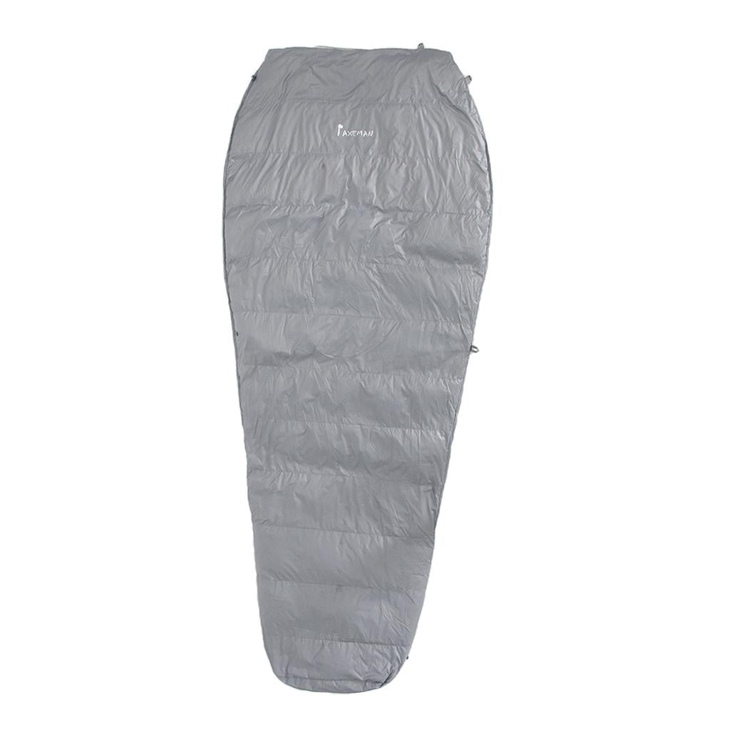 Ultralight Sleeping Bag Liner Under Quilt Blanket Camping Sleeping Gear Gray