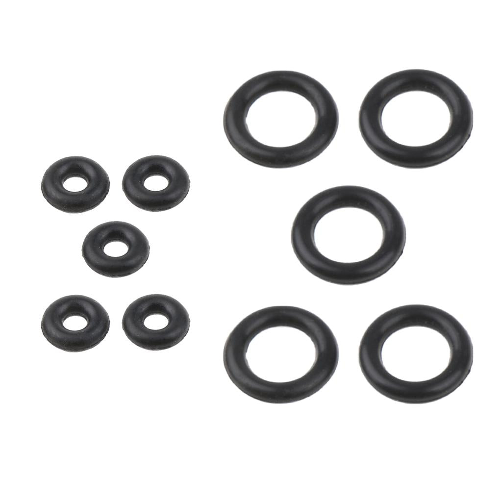 10 Pcs Camping Stove Gas Refill O Ring Gas Tank Seal Rubber Gasket 5mm 12mm