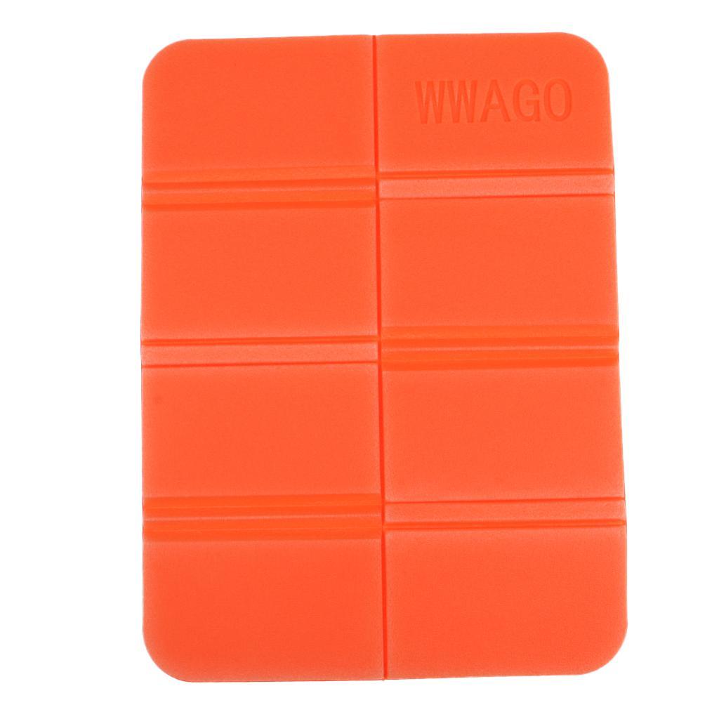 4pcs Portable Foldable Seat Cushion XPE Foam Mat Camping Moisture Proof Pad