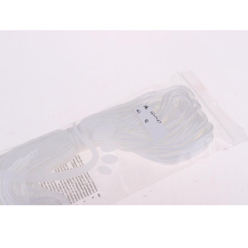 7 Strand Core Cord 300lb Paracord Parachute Rope Lanyard White