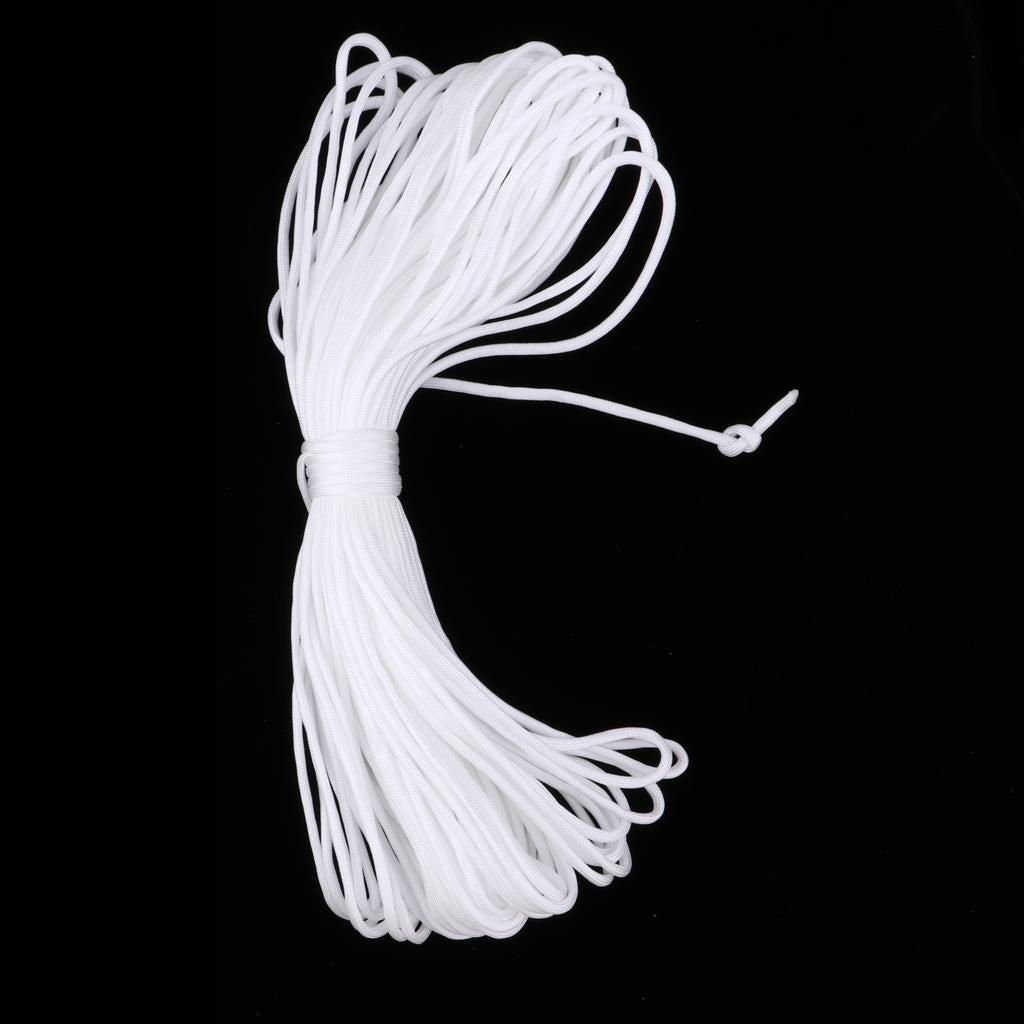 7 Strand Core Cord 300lb Paracord Parachute Rope Lanyard White