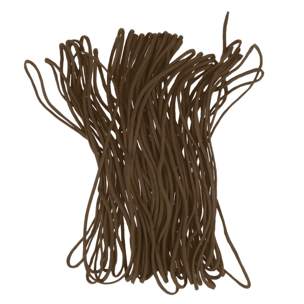7 Strand Core Cord 300lb Paracord Parachute Rope Lanyard Coffee