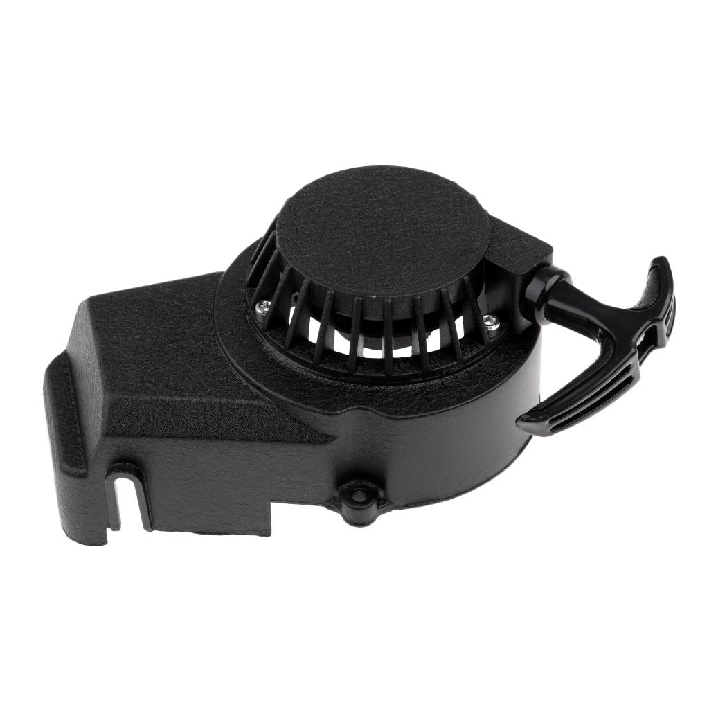 Aluminum Pull Start Starter for 47cc 49cc Pocket Bike Quad Scooter ATV Black