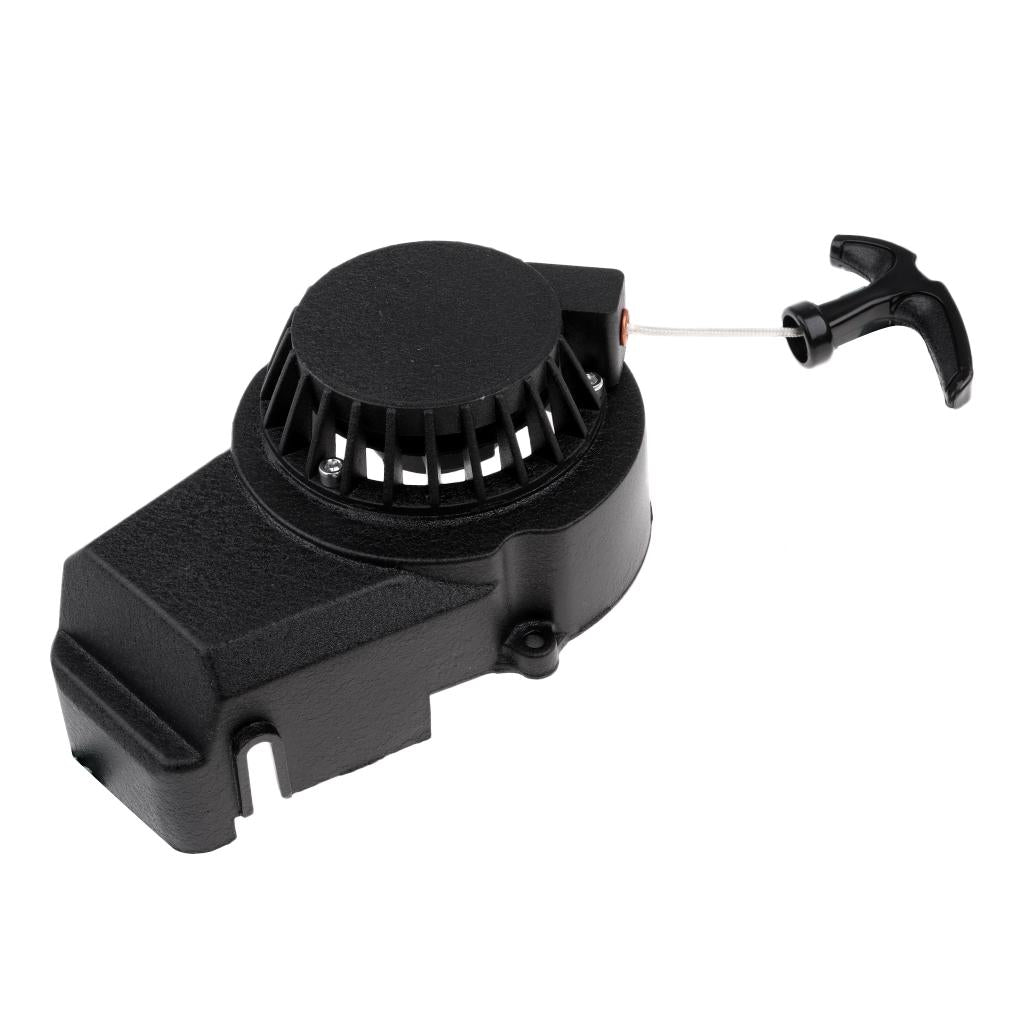 Aluminum Pull Start Starter for 47cc 49cc Pocket Bike Quad Scooter ATV Black