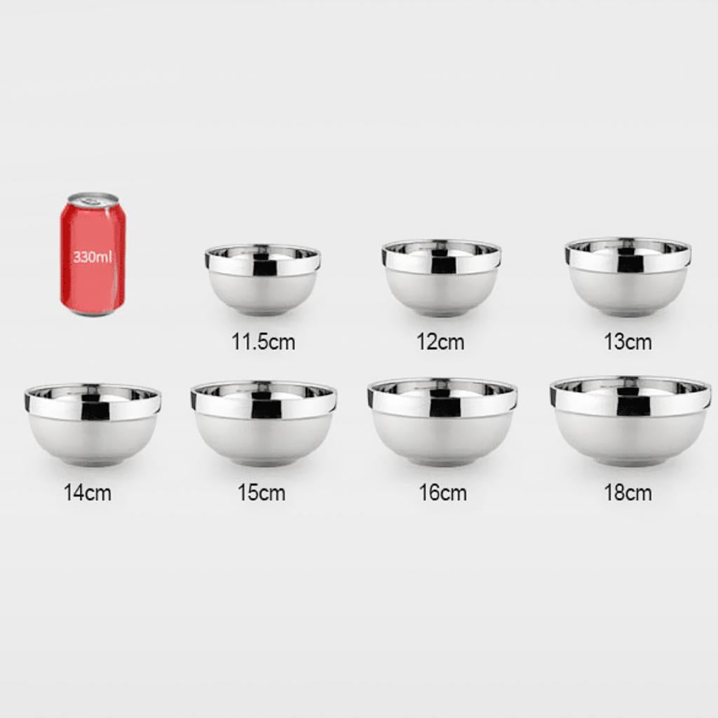 Stainless Steel Bowl Double-walled Insulated 12cm