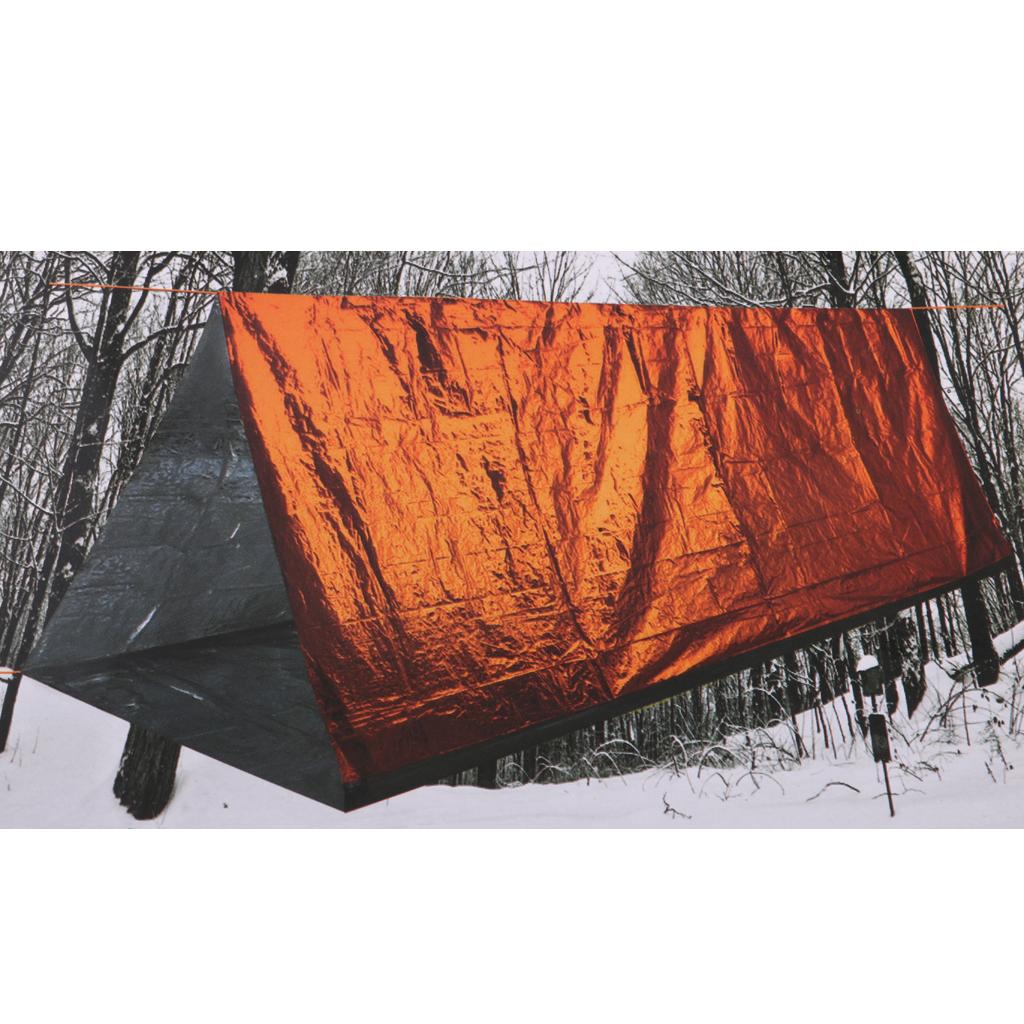 Waterproof Insulated Camping Hiking Tent Outdoor Emergency Survival Shelter