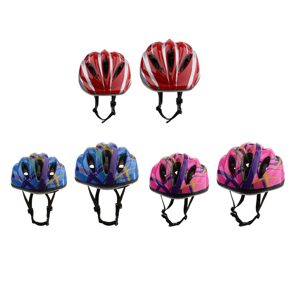 Children Kids Adjustable Skating Riding Helmet Head Protective Gear Blue S